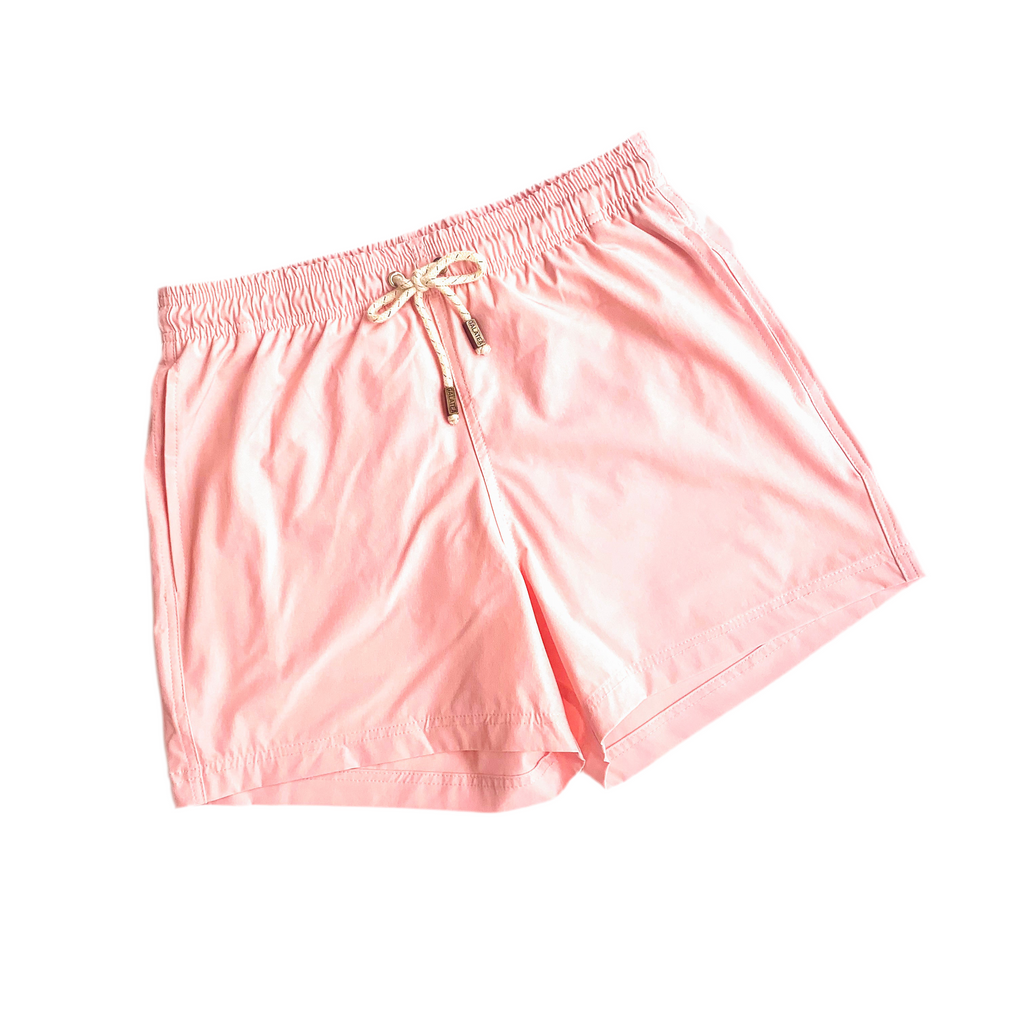 SHORT liso quartz rose - GALATEA SWIMWEAR