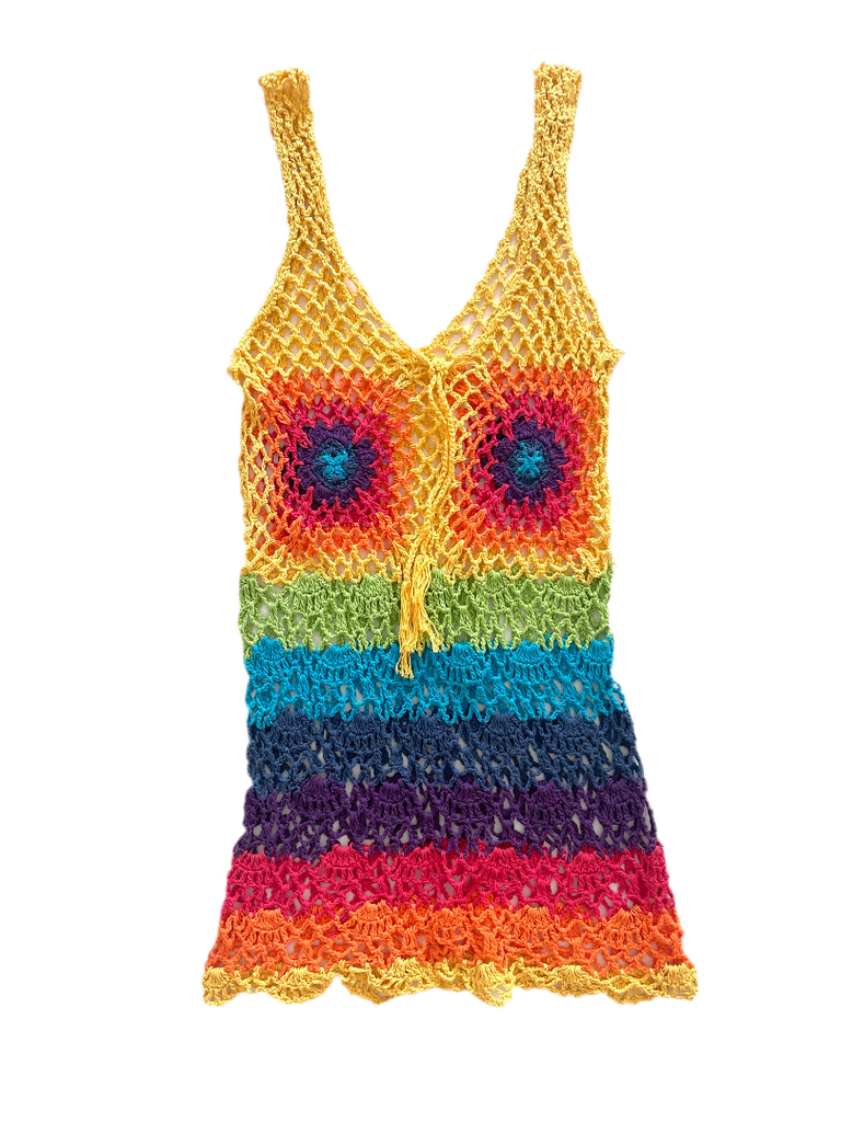 Vestido artesanal Anetta - GALATEA SWIMWEAR