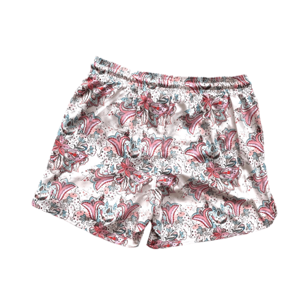 SHORT print aquarella flowers - GALATEA SWIMWEAR