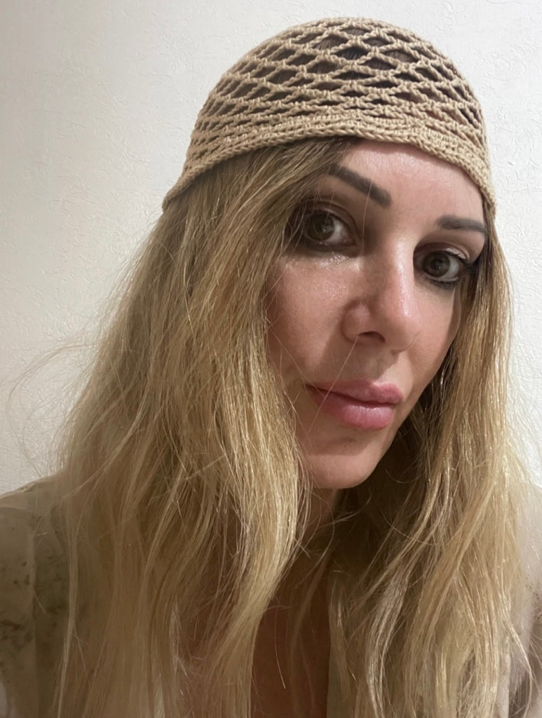 Gorro crochet - GALATEA SWIMWEAR