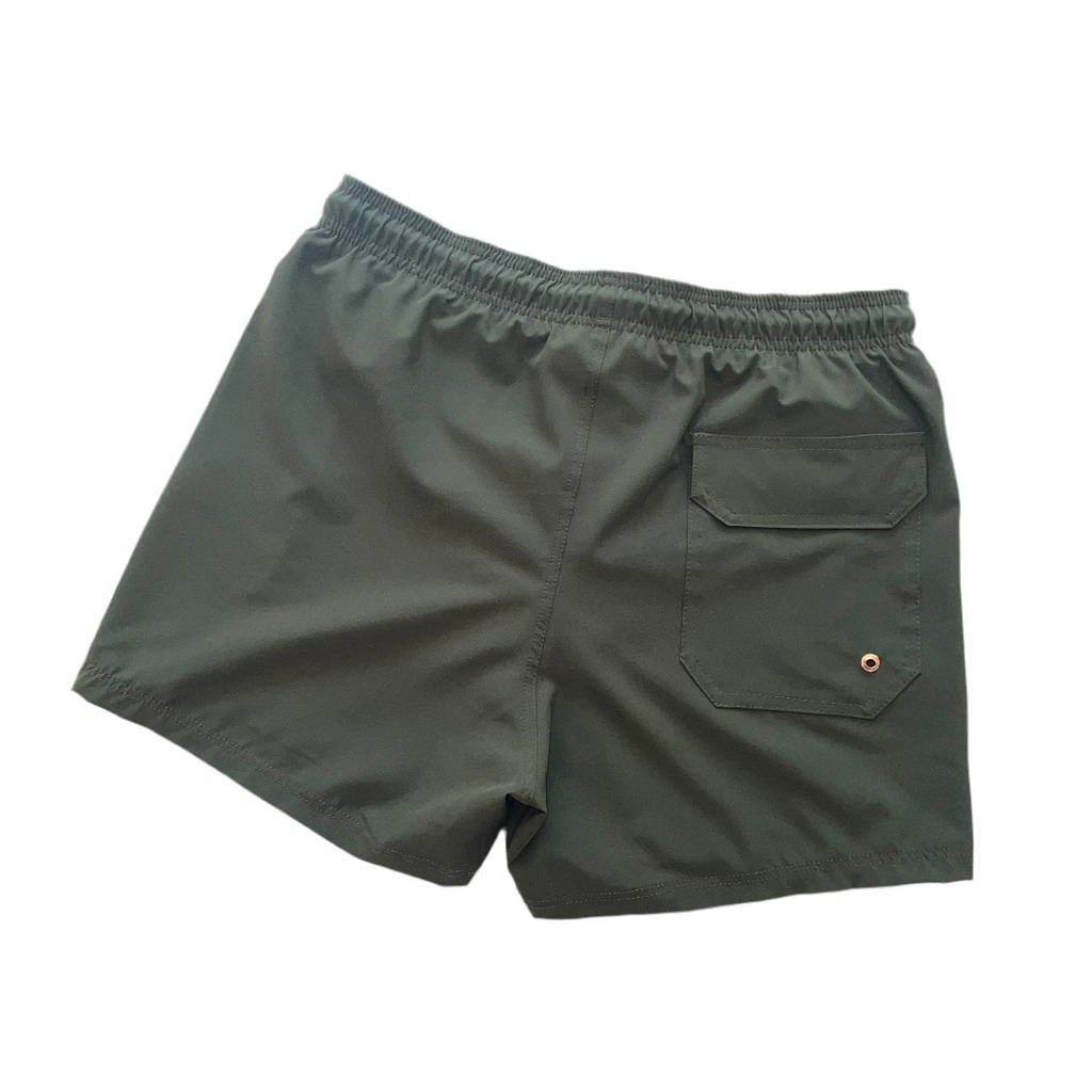 SHORT liso army green - GALATEA SWIMWEAR