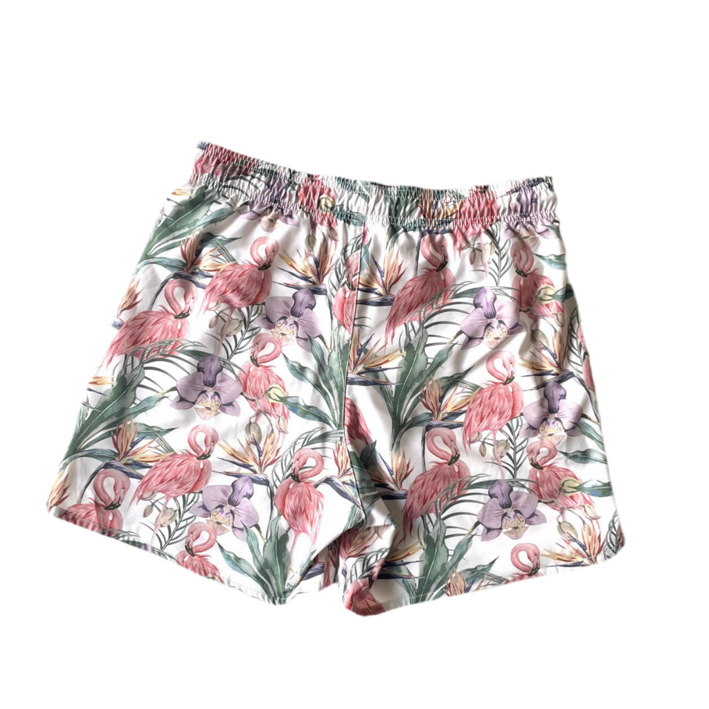 SHORT print flamincos - GALATEA SWIMWEAR