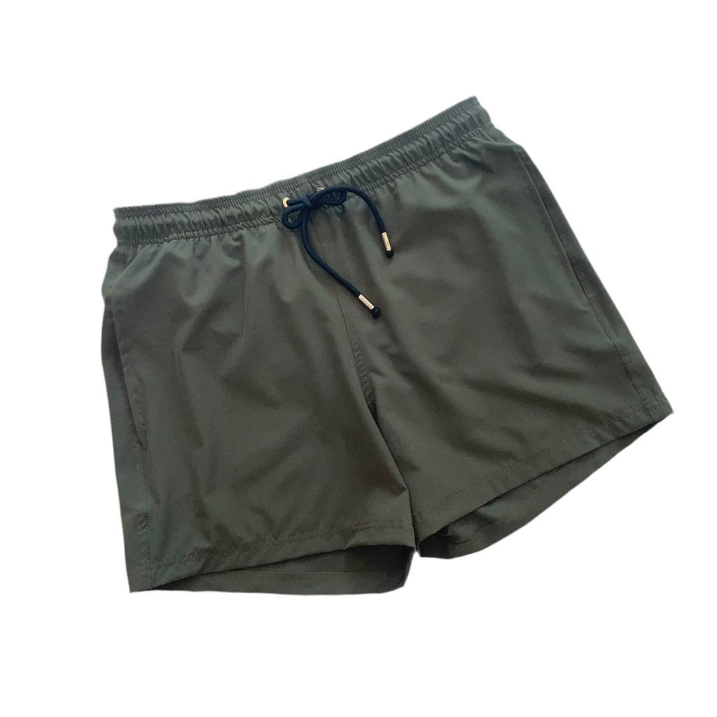 SHORT liso army green - GALATEA SWIMWEAR