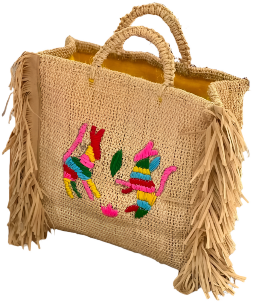 Bolsa artesanal bordada a mano - GALATEA SWIMWEAR