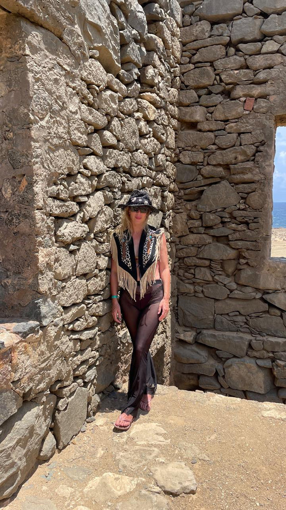 Chaleco piel 100% - GALATEA SWIMWEAR
